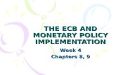 THE ECB AND MONETARY POLICY IMPLEMENTATION