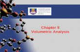 Chapter 5 Volumetric Analysis