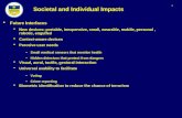 Societal and Individual Impacts