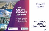 Direct Taxes 8 th  July, 2009 New Delhi