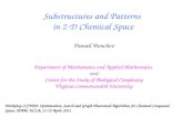 Substructures and Patterns  in 2-D Chemical Space