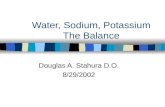 Water, Sodium, Potassium The Balance