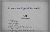 Phenomenological Research 1