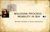 BOLOGNA PROCESS - MOBILITY IN BIH Branko Vučijak & Faruk Omanović