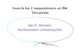 Search for Compositeness at  the Tevatron