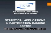 STATISTICAL APPLICATIONS  IN PARTICIPATION BANKING SECTOR