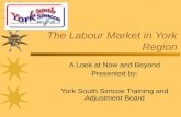 The Labour Market in York Region