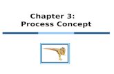Chapter 3:   Process Concept