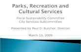 Parks, Recreation and Cultural Services