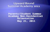 Upward Bound  Summer Academy 2011