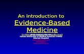 An introduction to Evidence-Based Medicine (critical thinking in medicine)