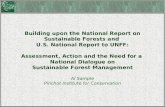 National Report on Sustainable Forests-2003