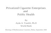 Privatized Cigarette Enterprises and  Public Health