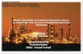 PROPYLEN OXIDE CO-PRODUCTION WITH t-BUTYL ALCOHOL BY THE TEXACO HYDROPEROXIDATION PROCESS