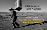 Mailboxes in  Rural America