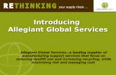 Introducing  Allegiant Global Services