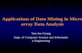 Applications of Data Mining in Microarray Data Analysis