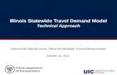 Illinois Statewide Travel Demand Model Technical Approach