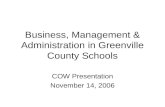 Business, Management & Administration in Greenville County Schools