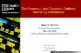 The Economic and Financial Outlook: Surviving Imbalances