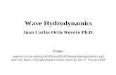Wave Hydrodynamics Juan Carlos Ortiz Royero Ph.D. From: