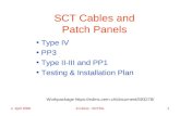 SCT Cables and Patch Panels