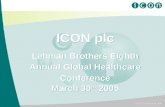 ICON plc Lehman Brothers Eighth Annual Global Healthcare Conference March 30 th  2005