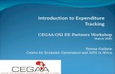 Introduction to Expenditure Tracking