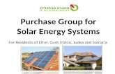 Purchase Group for Solar Energy Systems