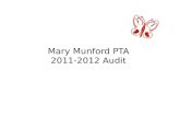 Mary Munford PTA 2011-2012 Audit