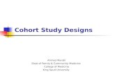 Cohort Study Designs