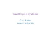 Small Cycle Systems