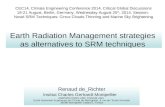 Earth Radiation Management strategies  as alternatives to SRM techniques