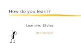 How do you learn?