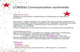 COM3562 Communication multimédia