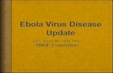 Ebola Virus  Disease Update