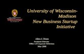 University of Wisconsin-Madison  New Business Startup Initiative