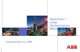 Optimize  IT  Loop Performance Manager 3.1