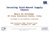 Securing Grid-Based Supply Chains