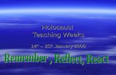 Holocaust  Teaching Weeks