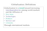 Globalization: Definitions