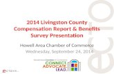 2014 Livingston County Compensation Report & Benefits Survey Presentation