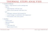 THERMAL STEPS ANALYSIS