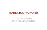 HABEMUS PAPAM!!
