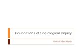 Foundations of Sociological Inquiry