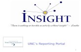 UNC’s Reporting Portal
