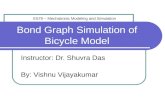 Bond Graph Simulation of Bicycle Model
