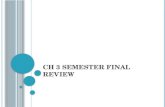 Ch  3 semester final review