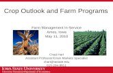 Crop Outlook and Farm Programs