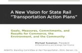 A New Vision for State Rail  “Transportation Action Plans”